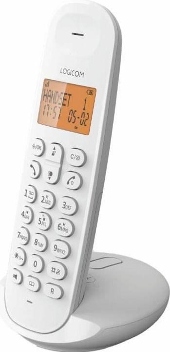 Logicom Kabelloses Telefon DECT ILOA 155T SOLO Weiss