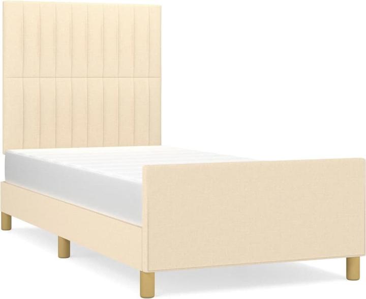 Image du produit vidaXL Bettgestell mit Kopfteil (90 x 200 cm)