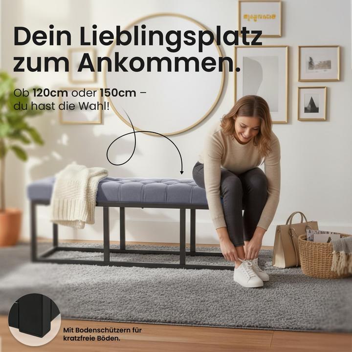 Image du produit CLP Polson velours noir (150 cm)