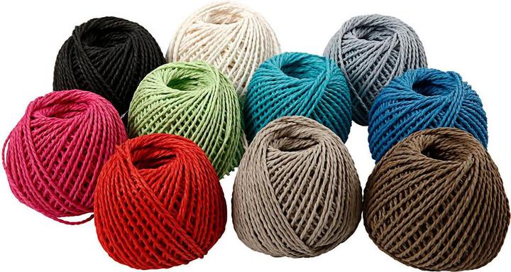 Creativ Company Couleur de fil de papier, 10x40m