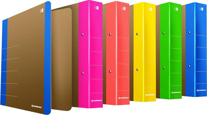 Produktbild Donau Ringbuch 2-Ringe Life blau (A4, 50 mm, 1 Stk.)