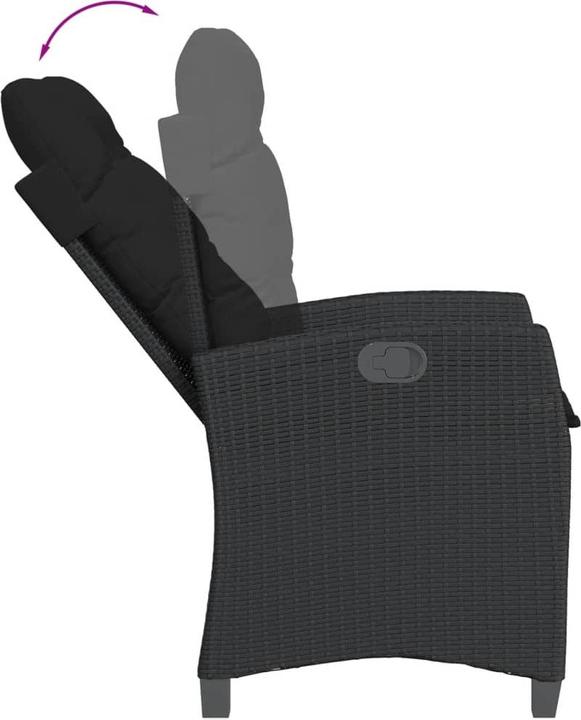 Produktbild vidaXL Garten Essgruppe (190 x 80 x 74 cm)