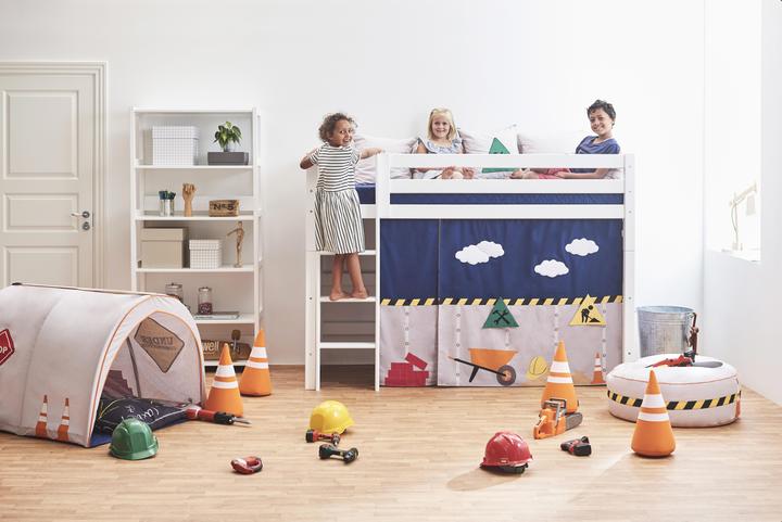 Produktbild Hoppekids Hoppekids-Leiter für ECO Luxury Mittelhochbett, gerade, weiss