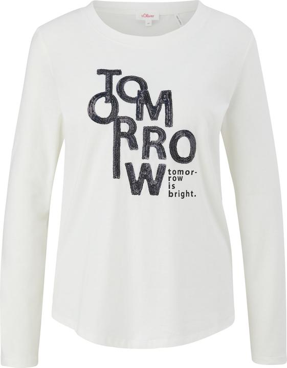 Produktbild s.Oliver T-Shirt Longsleeve mit Artwork (36)