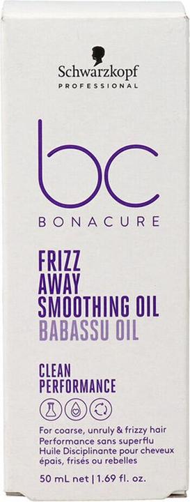 Immagine prodotto Schwarzkopf Professional BC Bonacure Frizz Away Olio Levigante (50 ml)