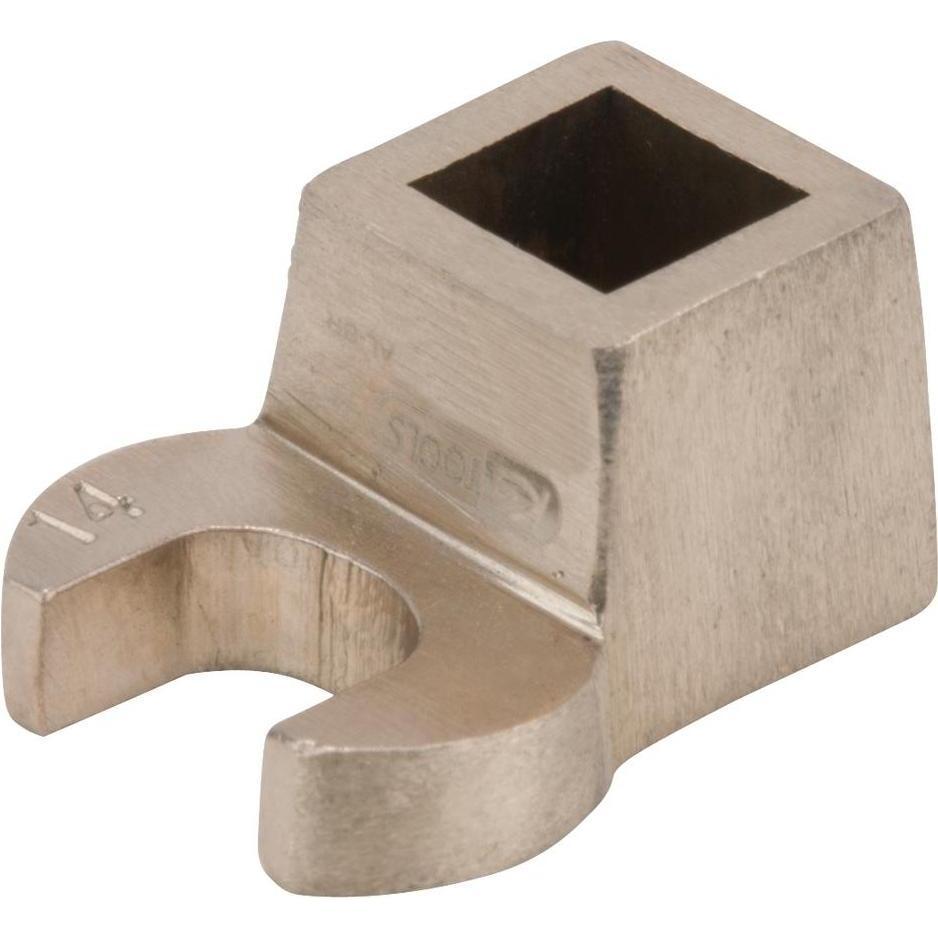 Thumbnail - KS Tools, Schraubenschlüssel, BRONZEplus Krhenfuschlssel, Maulform, Vierkant 1/2 14 mm (963.8494) (14 mm)