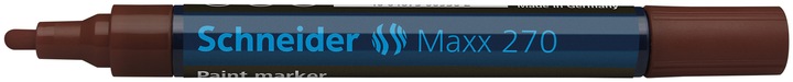Produktbild Schneider Lackmalstift Maxx 270 braun (Braun, 3 mm, 1 x)