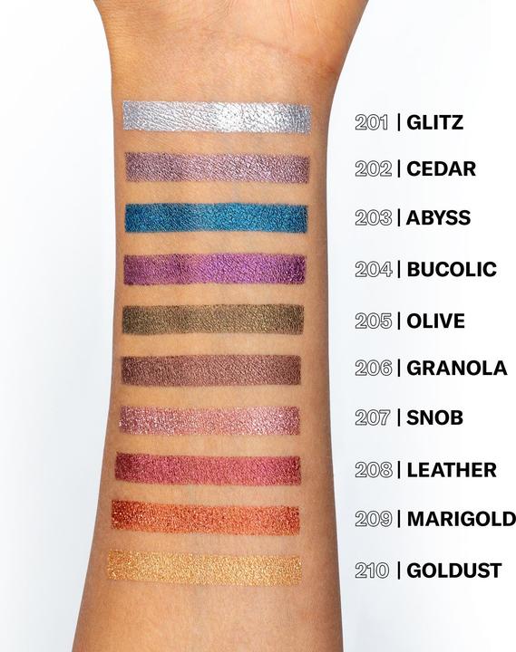 Actual product image Mesauda Pearl Compact Eyeshadow, Cedar 202, 1.8g (202 Cedar)