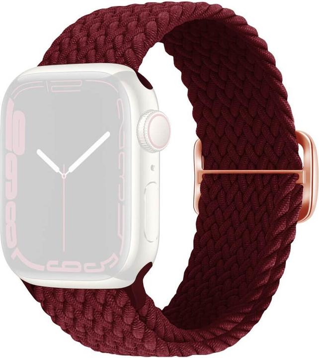 Productafbeelding Cover-Discount Apple Watch 42/41/40mm - Nylon gevlochten vervangend bandje (Nylon)