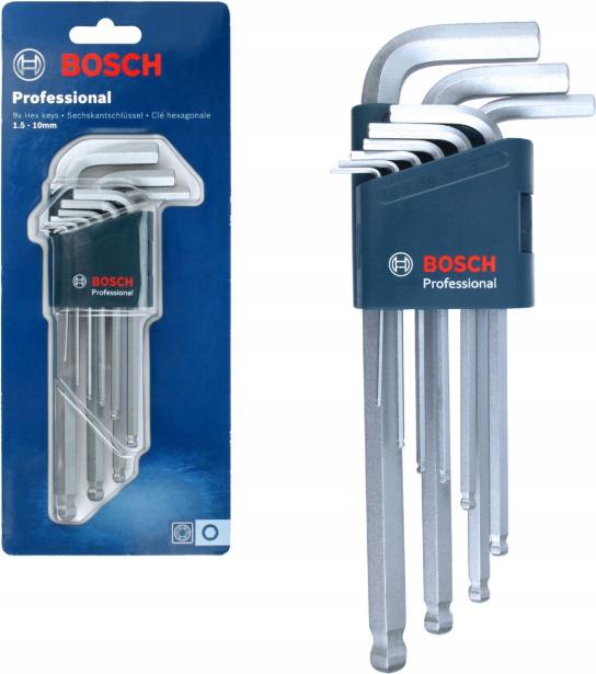Actual product image Bosch Professional Offset screwdriver set Hex 9pcs.