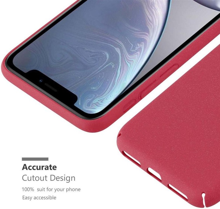 Actual product image Cadorabo Hard Cover Frosty Cover (Apple iPhone XR)