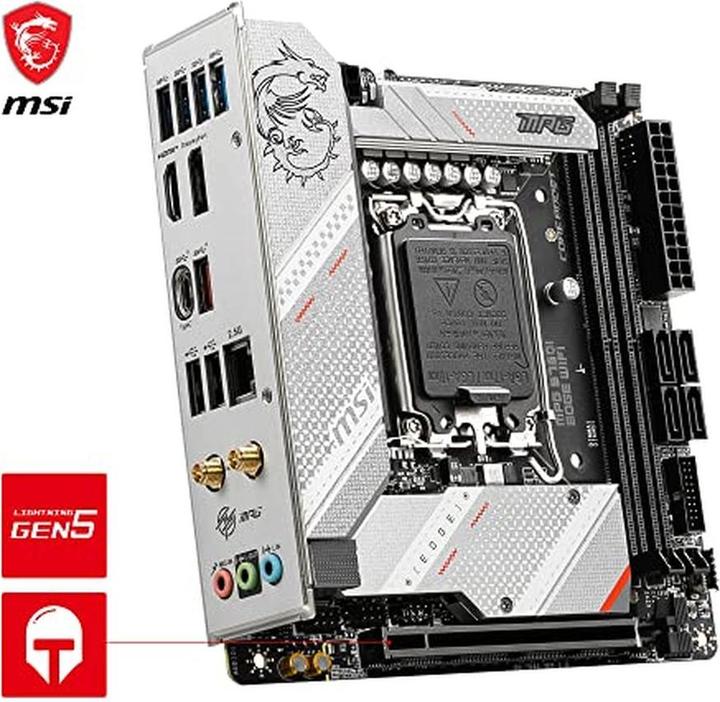 Produktbild MSI MPG B760I EDGE WIFI (LGA 1700, Intel B760, Mini-ITX)