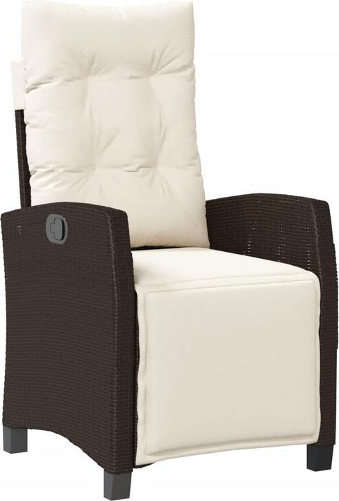 Produktbild vidaXL Gartensessel mit Fussteil Verstellbar