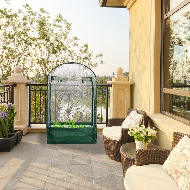 Image du produit Relaxdays Balkongewächshaus