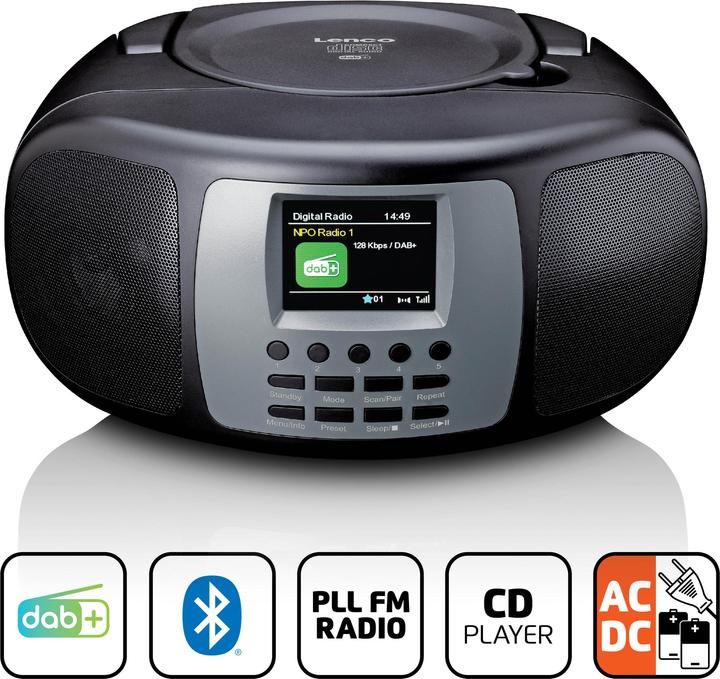 Image du produit Lenco SCD-860 (DAB+ DAB, FM, Bluetooth)
