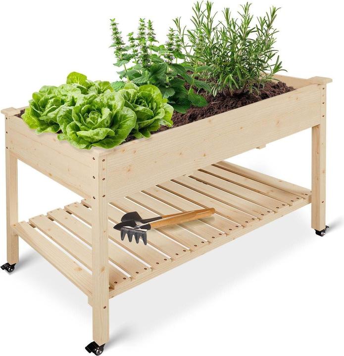 Produktbild Juskys Hochbeet Freya mit Rädern