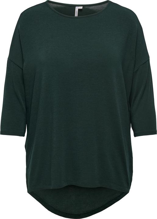 Image du produit Only Haut curvy à la coupe décontractée et aux manches 3/4 (L)