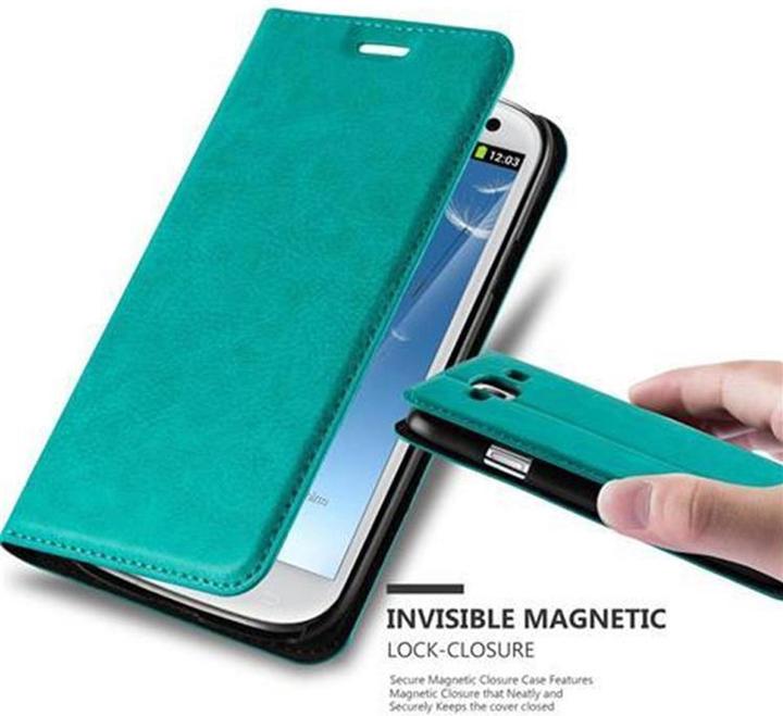 Productafbeelding Cadorabo Boek Onzichtbare Magneethoes (Samsung Galaxy S3)