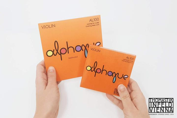 Actual product image Thomastik Alphayue Med. D 1/16 (1x, Violin)