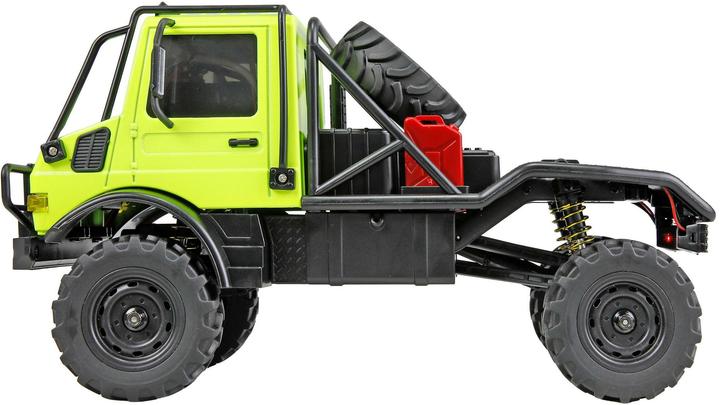 Actual product image Amewi Mercedes-Benz Unimog U4000 Scale Crawler 4WD 1:18 RTR grün (RTR Ready-to-Run)