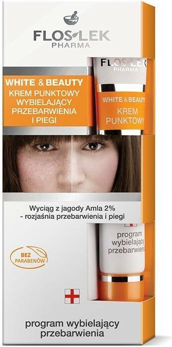 Produktbild Floslek White and Beauty Spot cream whitening color changes 20 ml (20 ml, 24h Creme)