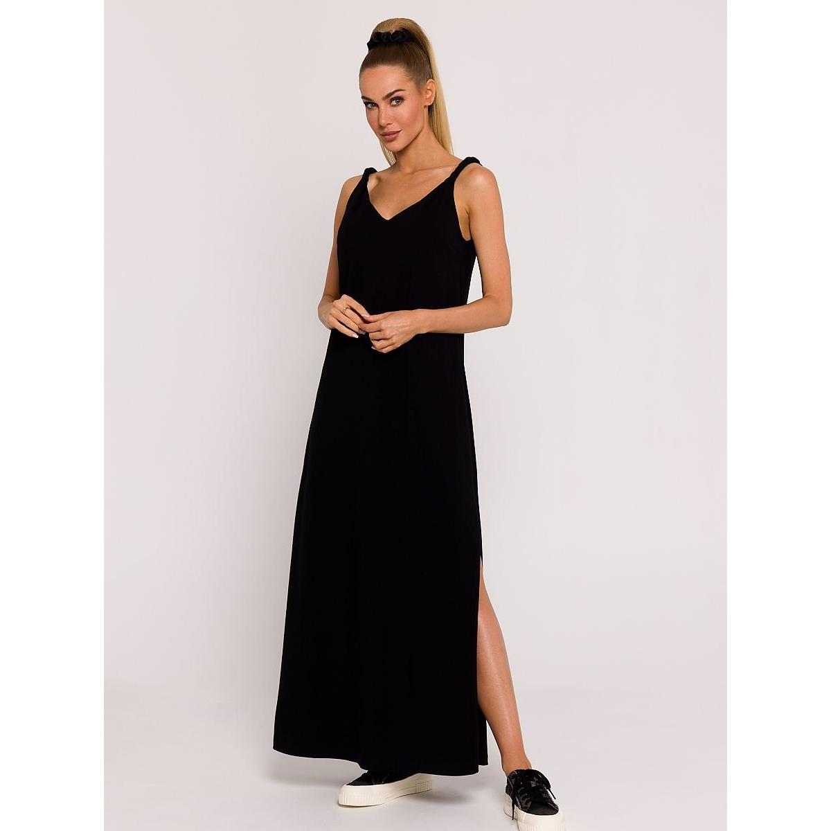 Made of Emotion, Damen, Kleider, Alltagskleid, Schwarz, (XXL)