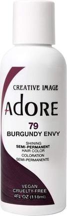 Image du produit Adore Shining Semi Permanent Hair Color 118ml 79 Burgundy Envy (Bourgogne Envy)