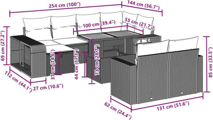 Produktbild vidaXL Callie