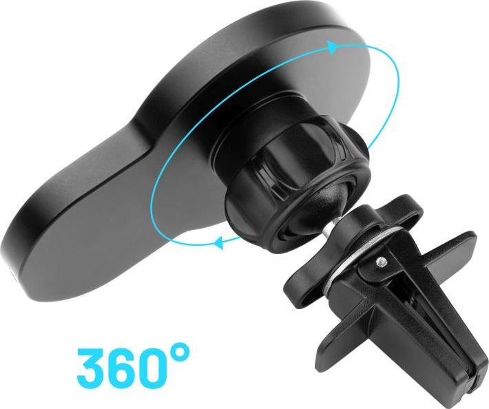 Produktbild Fixed Car phone holder, MagClick, Black