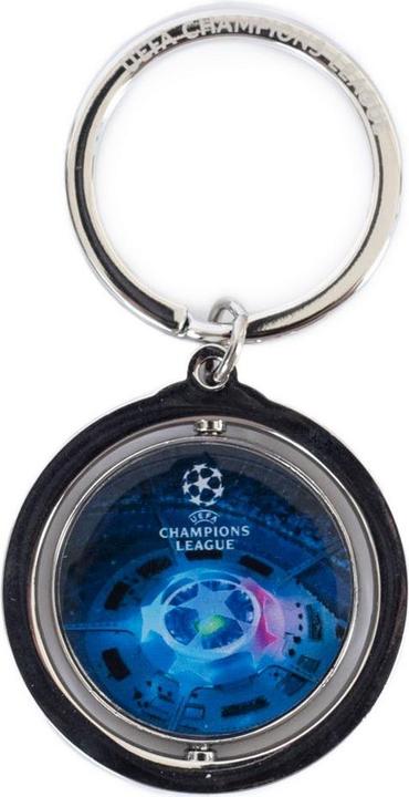 Actual product image Manchester City FC UCL Crest Spinner Keyring