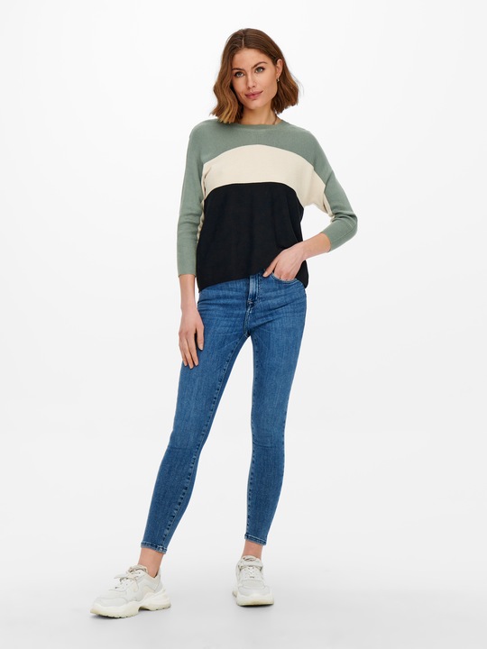 Actual product image Only Contrast knit sweater (XS)