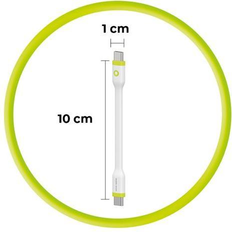 Produktbild Mobile Origin Compact Cable USB-C to USB-C white (0.10 m)