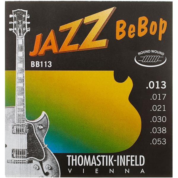 Thomastik Set Jazz BeBop (6 x, Chitarra elettrica, 0.05"), Corde per strumenti