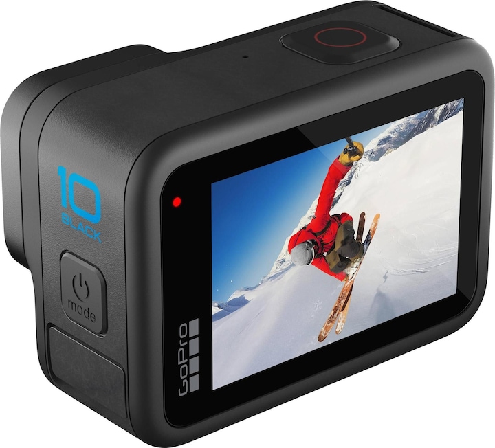 Produktbild GoPro HERO10 Black (inkl. 128 GB MicroSDXC-Karte) (60p, Bluetooth, WLAN)