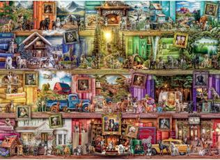 Image du produit Ravensburger Hunde in der Bibliothek (1000 pièces)
