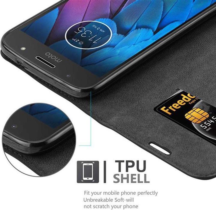 Image du produit Cadorabo Book Couverture magnétique invisible (Motorola Moto G5S)