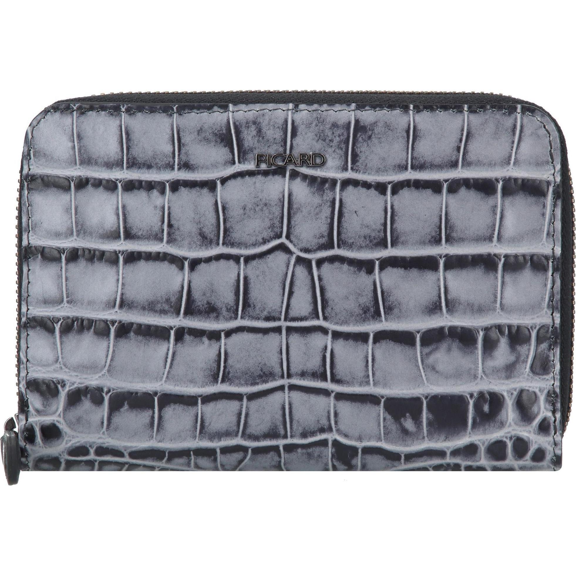 Picard, Damen, Portemonnaie, Mary 1 Geldbörse Leder 14 cm, Schwarz