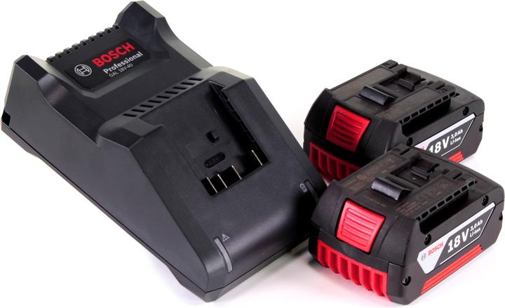 Produktbild Bosch Professional Bosch Starter Set 18V mit 2x GBA Akku 3,0Ah + GAL 18V-40 Ladegerät (18 V)