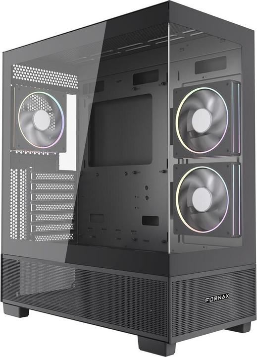 Actual product image Gembird Computer components Gaming Computer Case Fornax X550 (ATX, E-ATX, ITX, mATX)