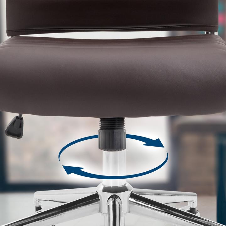 Actual product image CLP Oakland office chair, height-adjustable and swivelling