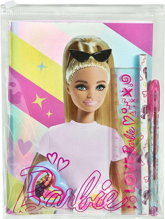 Image du produit Undercover Ensemble de carnets Barbie, 7 pcs. (À rayures, Couverture souple)