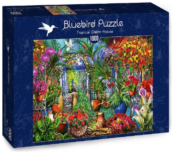 Actual product image Bluebird 1000 pcs. - Tropical greenhouse (1000 pieces)