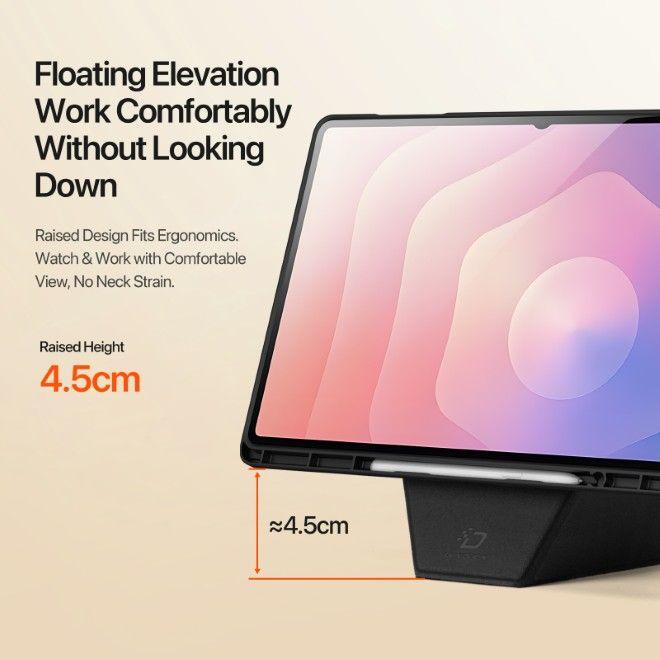 Image du produit Samsung Galaxy Tab S11 Ultra - Ducis Vers Series, aufstellbares Flip-Etui, Schwarz (Samsung Galaxy Tab S11 Ultra)