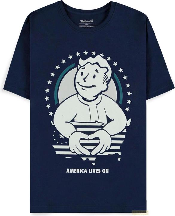 Immagine prodotto Difuzed Maglietta Fallout America Lives On Uomo (L)