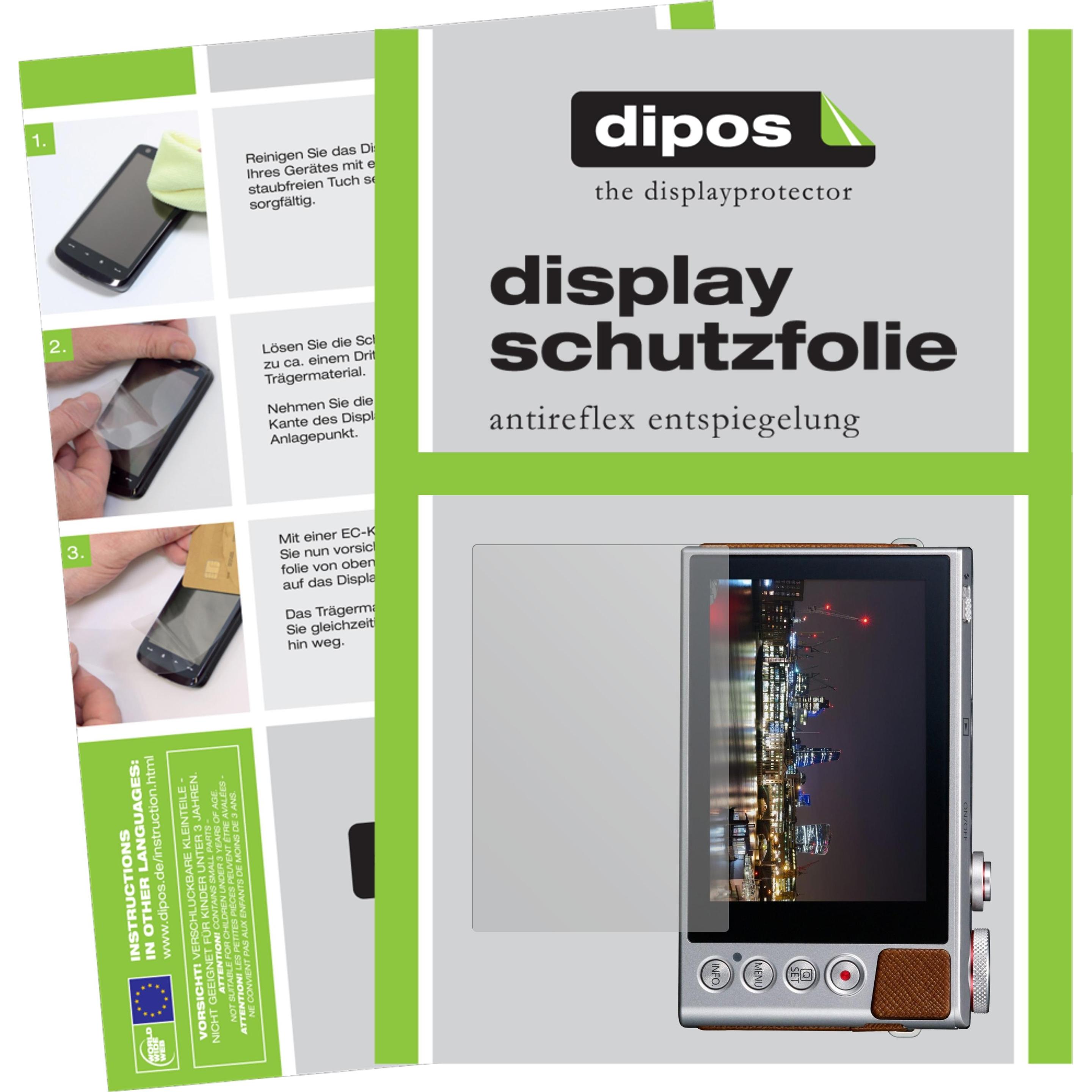 Thumbnail - Dipos Displayschutzfolie Antireflex (Displayschutz, Canon PowerShot G9 X), Kameraschutz, Transparent