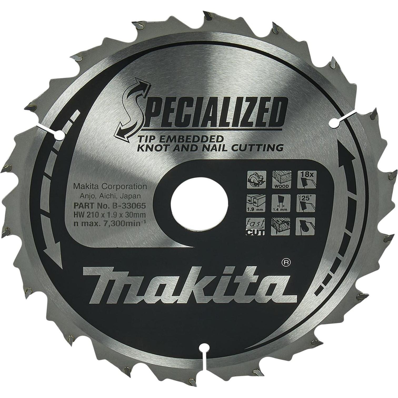 Makita, Lama, Lama SPECIALIZZATA 210x30x18Z