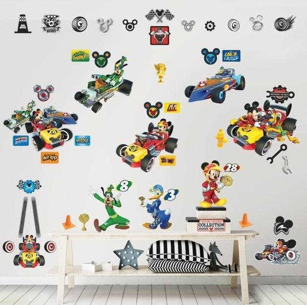 Actual product image Walltastic Wall tattoo decoration kit Disney Mickey Mouse (34 x 46 cm)