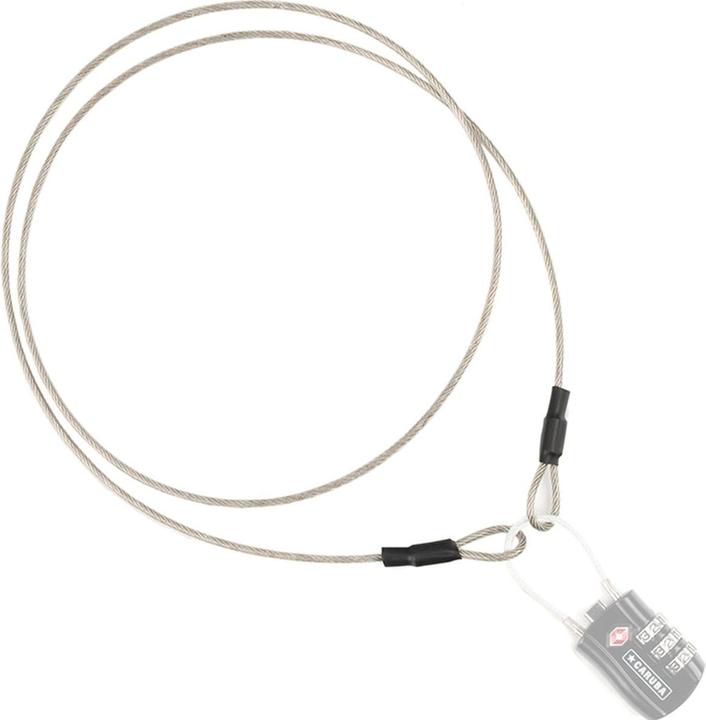 Produktbild Caruba Veiligheidskabel Staal Met PVC Coating 1,2 Meter