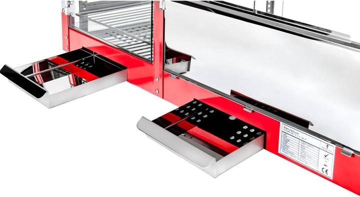 Produktbild Royal Catering Popcornmaschine Popcornmaker Popcornautomat 1700W 5kg/h beheizte Kammer rot