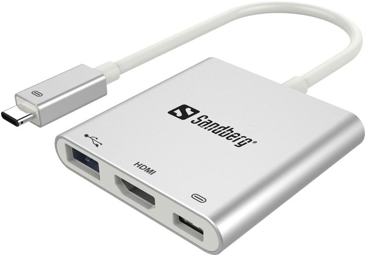 Produktbild Sandberg 136-00 (USB-C, 3 Ports)